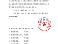 关于推荐联院 18级优秀毕业生表彰名单的公示