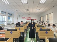 信息工程系服装20本缝纫工技能考核圆满结束