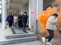 消防安全，警钟长鸣 ——信息工程系校园消防演练