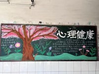 “心理健康，向阳而生”——信息工程系开展黑板报评比活动