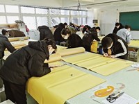 能源材料系服装20本制版师技能考核圆满结束