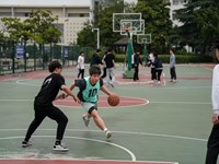 机械与汽车工程系举行“跃动篮球,舞动青春”三对三篮球赛