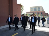 市委副书记邵军民调研高职园区建设情况